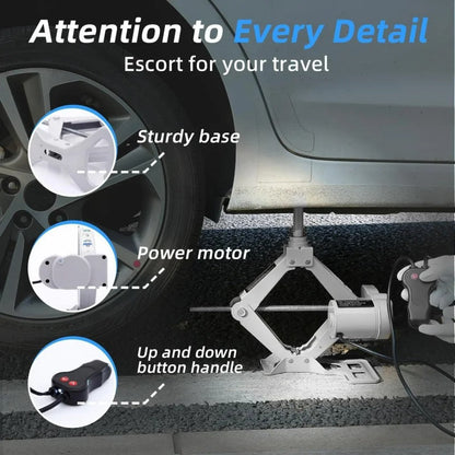 Sturdy 12V Electric Jack
